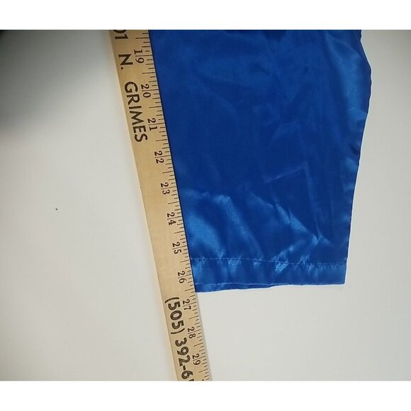 Edgemont Womens Satin Pajamas 1X Pants Top 2 Pc Lounge Set Blue Polyester - Picture 13 of 13